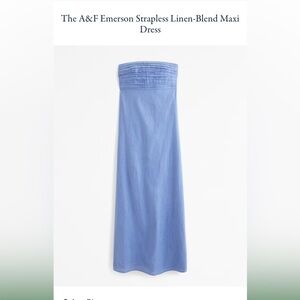 abercrombie maxi dress size small